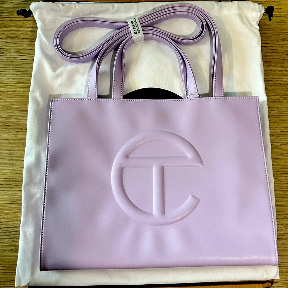 Brand New Medium Lilac Telfar Shopping Bag
